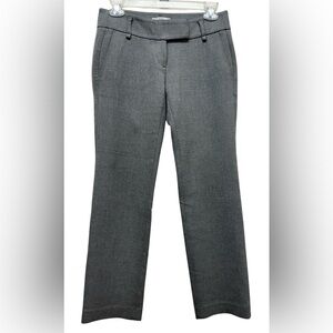 LOFT Women’s Heather Gray Trousers Pants Slacks 0P